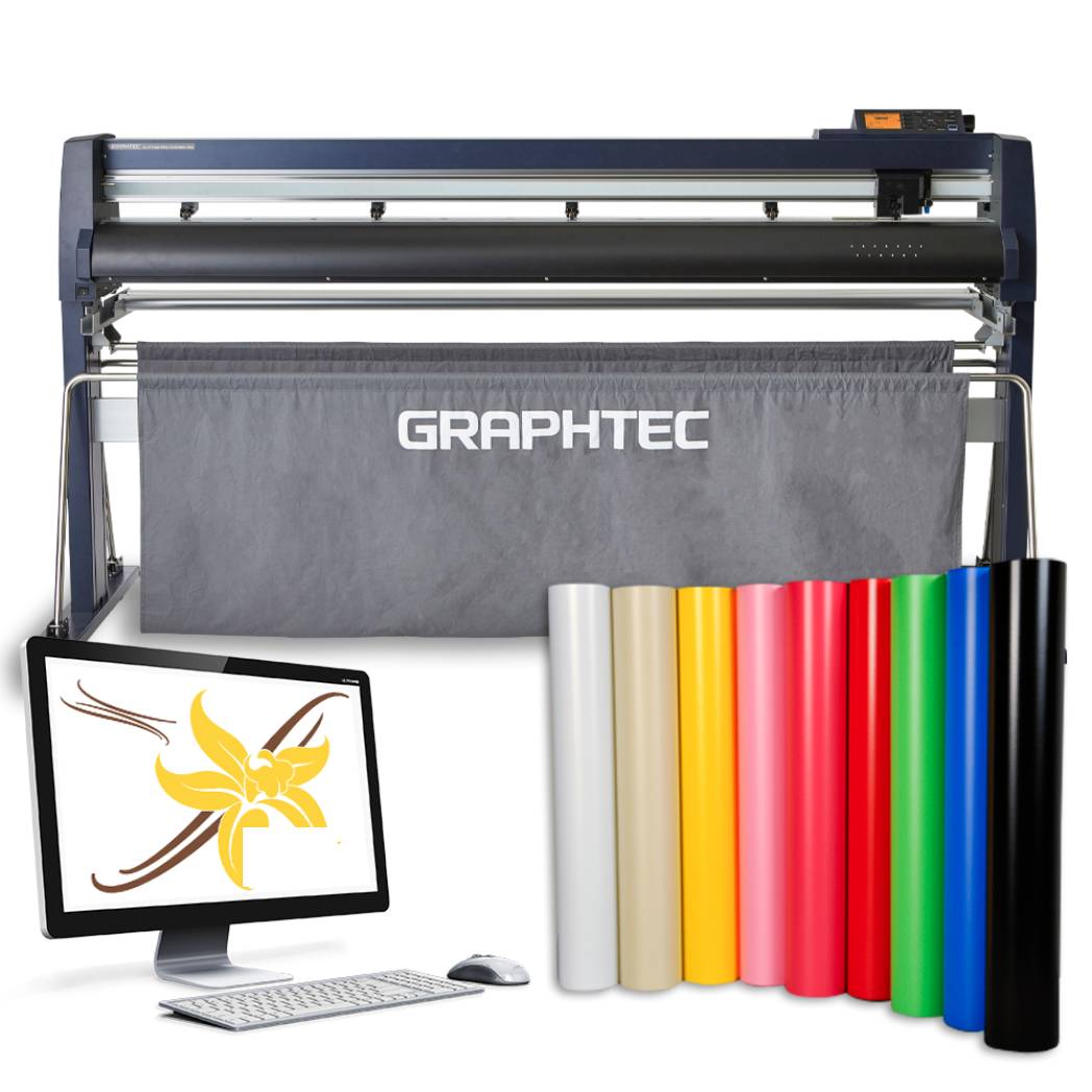 $185/Month NEW Graphtec 54'' FC9000-140 Professional Vinyl Roll-fed Cutting Plotter